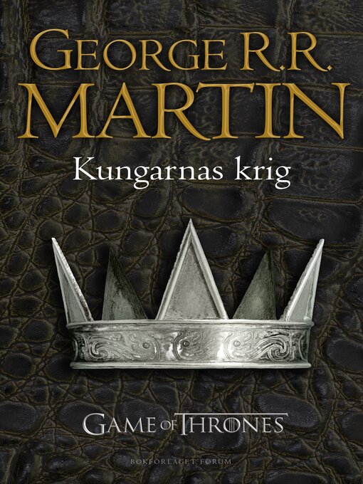 Titeldetaljer för Kungarnas krig av George R. R. Martin - Tillgänglig